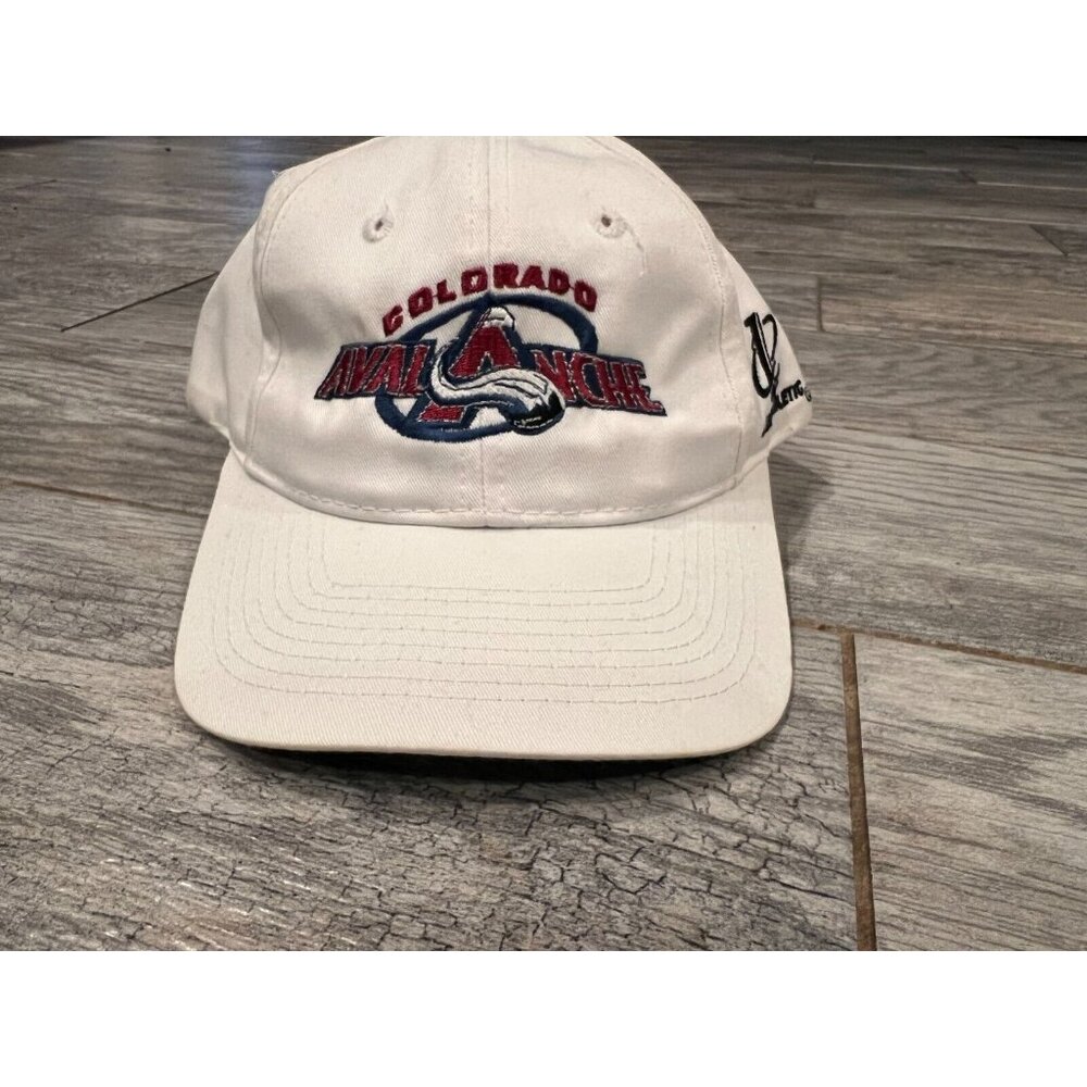 Colorado Avalanche NHL Baseball Cap Hat OSFA Snapback Logo Athletic Vintage 90s